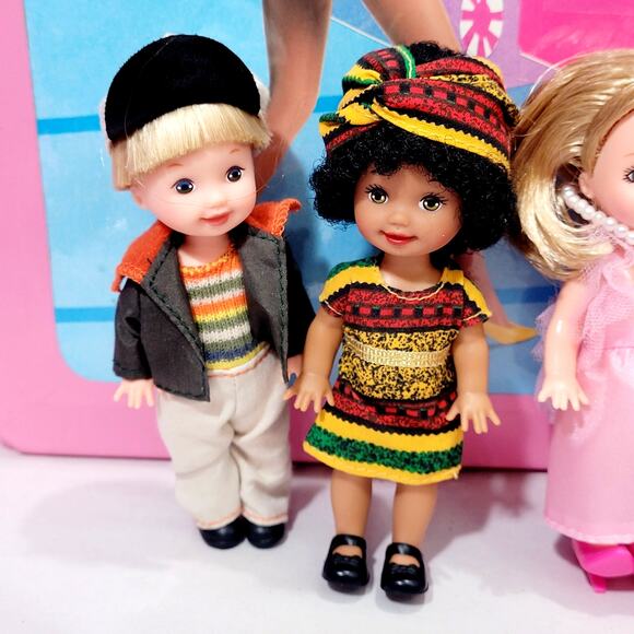 Kelly Club Doll Lot Pilot Tommy Dressed Up Kelly Biker Belinda Kwanzaa Keeya 90s - Picture 2 of 4